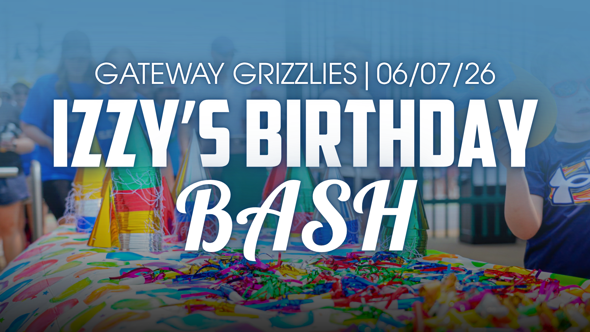 Izzys Birthday Bash