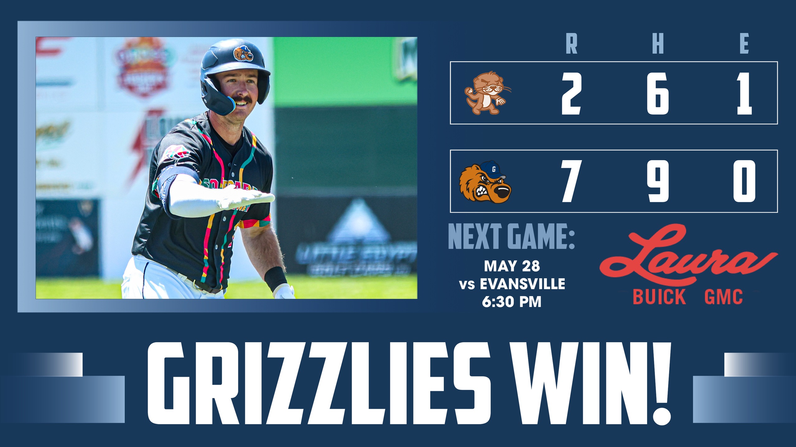 Grizzlies Take Out Otters in Wire-to-Wire Win