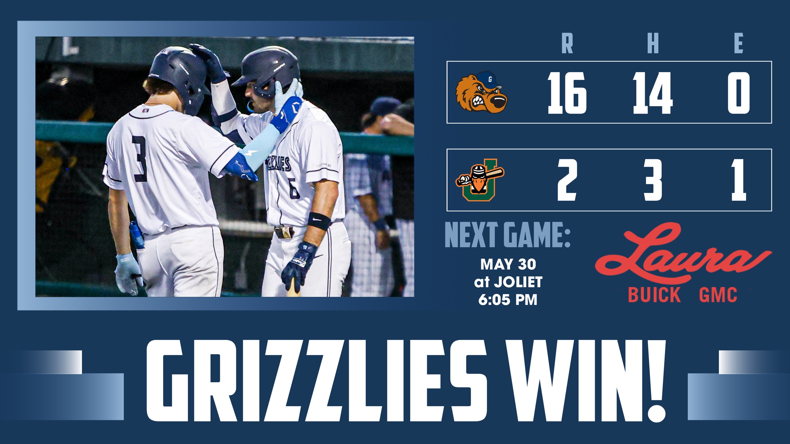 Grizzlies Rout Slammers to Begin Road Trip