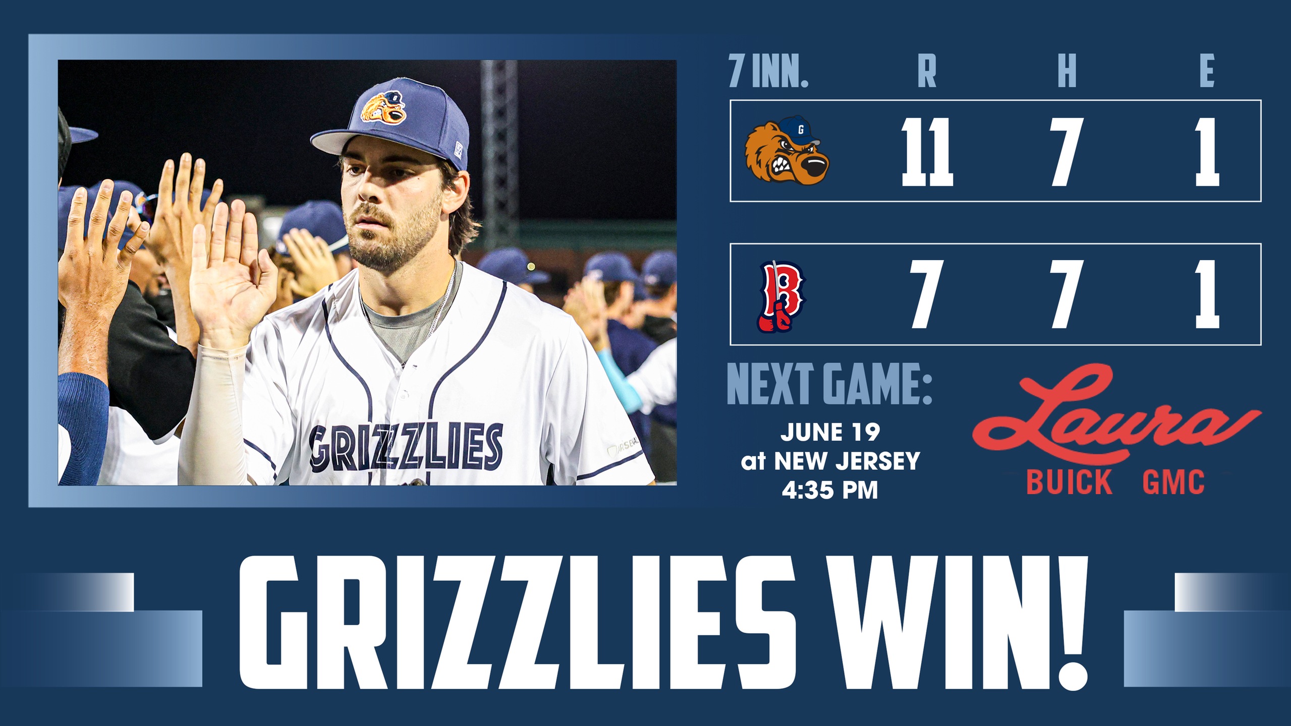Grizzlies Wait Out Rain, Then Clinch Road Series