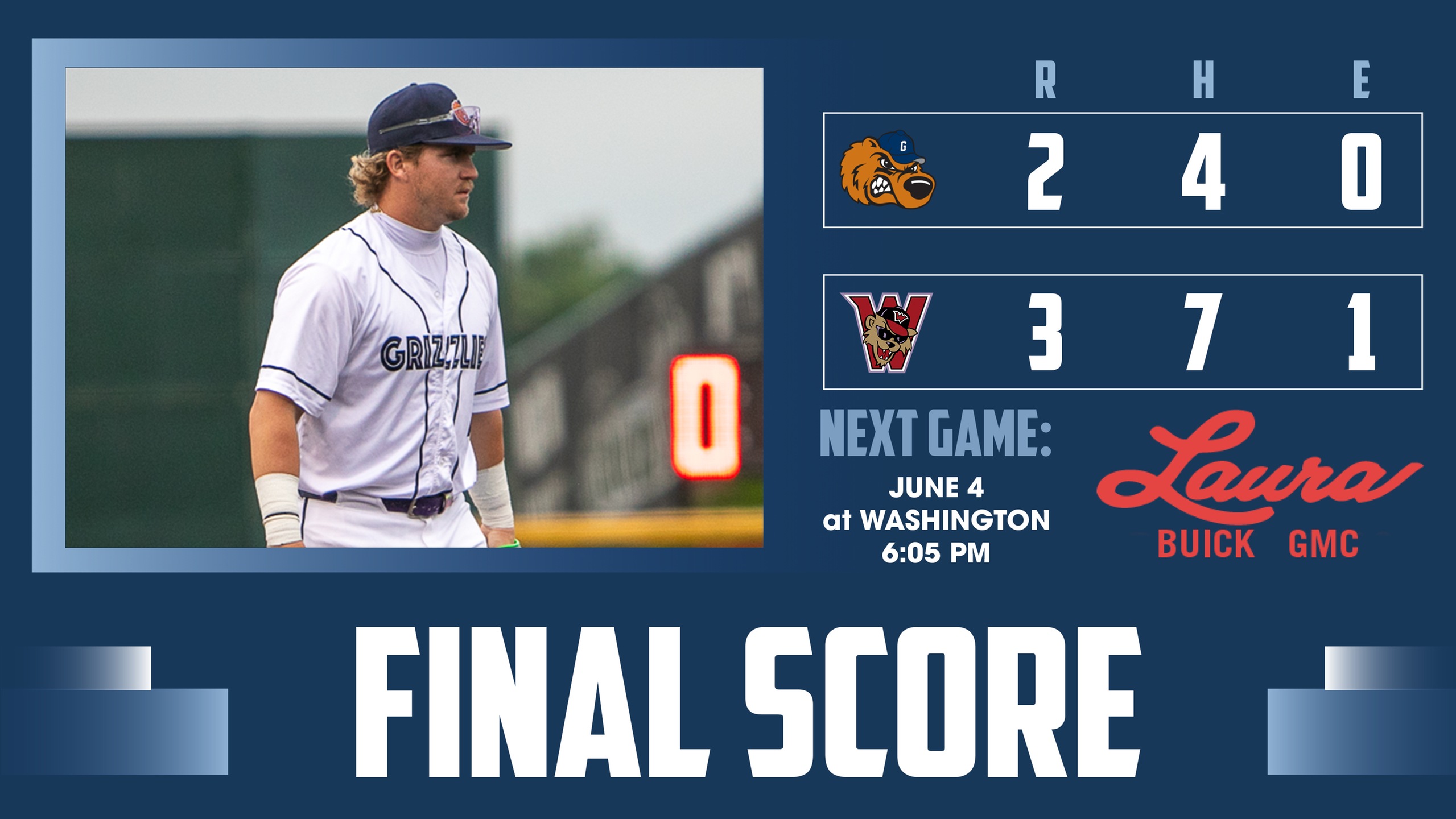 Bats Struggle in Loss to Washington
